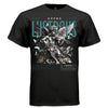 LUSTROUS Silver Cherub Violin Metallic Butterflies Oversized Streetwear T-Shirt | Project Hood 182 - Project Hood