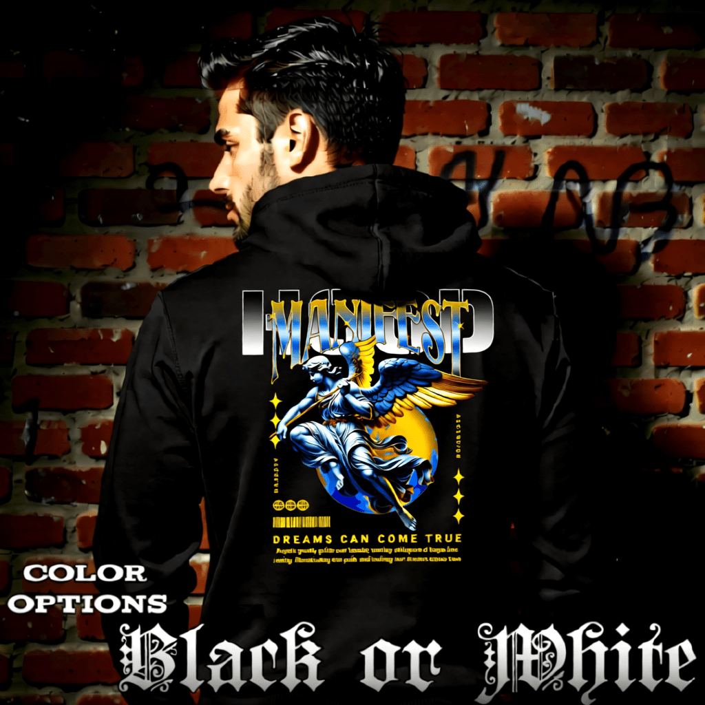 MANIFEST Dreams Can Come True Graphic Oversized Hoodie | Project Hood 196 - Project Hood