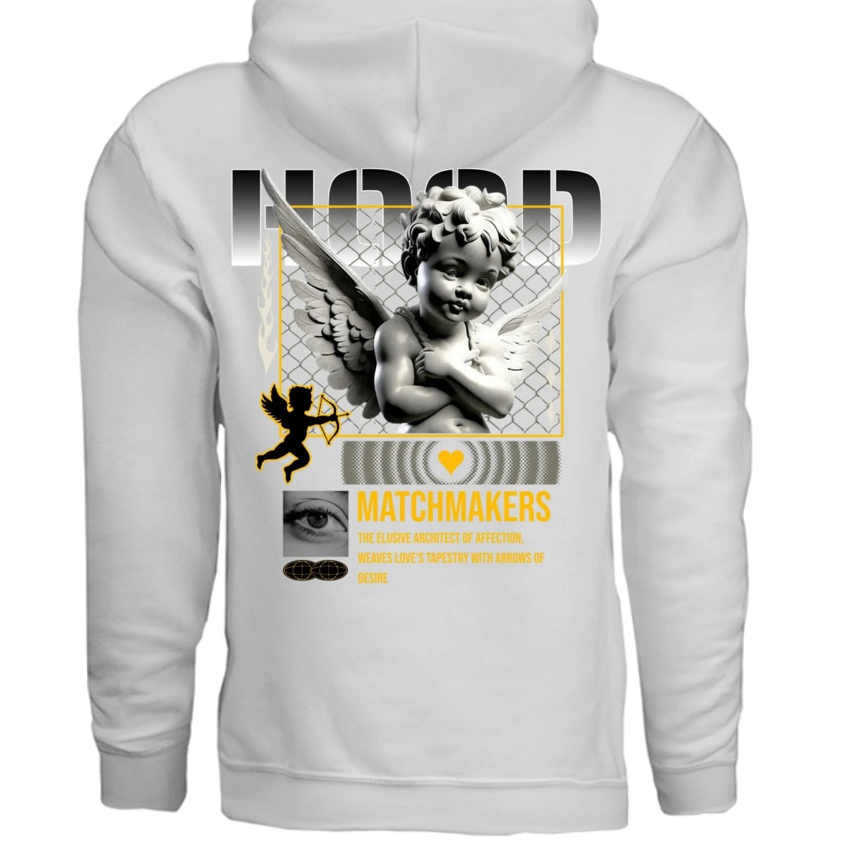 MATCHMAKERS Urban Romance Oversized Streetwear Hoodie | Project Hood 3 - Project Hood