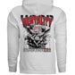 MENTALITY Two Cherubs Money Bag Red Oversized Hoodie | Project Hood 101 - Project Hood