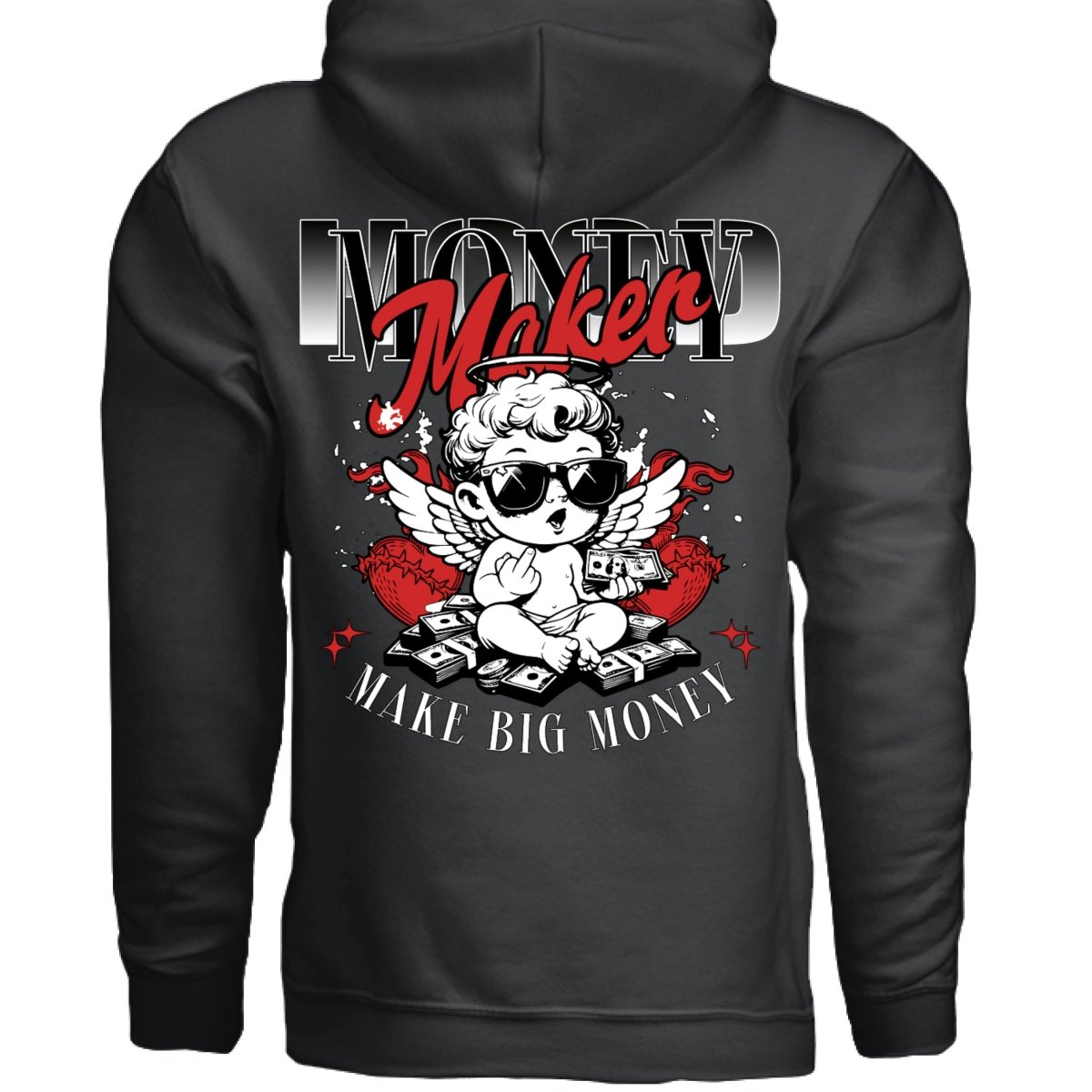 MONEY MAKER Sunglasses Cherub Cash Oversized Hoodie | Project Hood 71 - Project Hood
