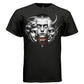 MORTAL Angel Human Devil Trifaced Duality Oversized Streetwear T-Shirt | Project Hood 198 - Project Hood