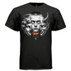 MORTAL Angel Human Devil Trifaced Duality Oversized Streetwear T-Shirt | Project Hood 198 - Project Hood