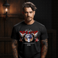 Mystic Dreams Oversized Streetwear T-Shirt | Dark Angel Fire Wings Earth Graphic Tee | Project Hood 16 - Project Hood
