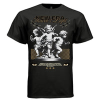 NEW ERA HEAVEN'S LIGHT Cherub Angel Gold Oversized Streetwear T-Shirt | Project Hood 170 - Project Hood