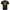 Project Hood HOLLOW angel oversized t-shirt black front — gold celestial angel graphic streetwear