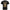 Black Romance graphic t-shirt front flat view with full angel embrace design, gothic blackletter and floral composition 