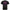 Black blessed by ethereal light dark angel t-shirt front view magenta BLESSED text with kneeling figures