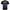 Black Be Legendary angel t-shirt front view bold lime green BE LEGENDARY text with stone statue purple backdrop