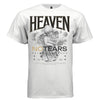 HEAVEN NO TEARS Graphic T-Shirt – Kneeling Cherub Roses Celestial Streetwear by Project Hood