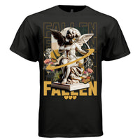 FALLEN Cupid Orbital Ring Graphic T-Shirt – Golden Love Streetwear by Project Hood