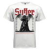 SUFFER Weeping Angel Drip Graphic T-Shirt – Dark Gothic Streetwear by Project Hood