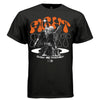 FIGHT SPIRIT Struggle and Persistence Graphic T-Shirt – Orange Retro Streetwear by Project Hood