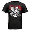 TRUTH Lessons of the Past Angel Graphic T-Shirt – Gothic Red Courage of Reality Streetwear by Project Hood