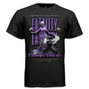 FATALITY Finality's Embrace Graphic T-Shirt – Purple Gothic Mourning Streetwear by Project Hood