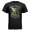 The Breath of God geometric astronomical circle and cloud detail — Project Hood Holy Spirit tee