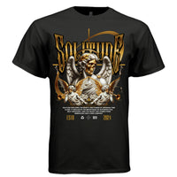 Introspection self-discovery solitude powerful gold angel graphic tee Project Hood