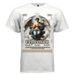 Gold and blue robed angel halo serenity peaceful tranquil graphic tee Project Hood
