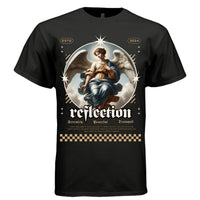 Faith has won fear has lost angel serenity oversized DTG printed shirt Project Hood