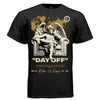 Marble angel armchair quotation marks DAY OFF serif lettering gold map urban shirt Project Hood