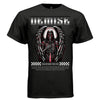 Death angel demise chrome font skull face dripping sword dark faith streetwear DTG printed tee Project Hood