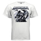 Two grim reapers with angel wings and ornate scythes dark streetwear graphic t-shirt