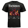 Forbidden gothic blackletter demon fire love across abyss urban streetwear Project Hood