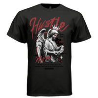 Hustle More angel crown dollar sign faith motivation oversized unisex t-shirt Project Hood