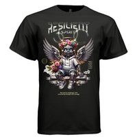 Resilient Spirit cyber angel hoodie sneakers flowers steel wings faith tee Project Hood