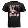 Angel of Death marble angel armed divine justice red gothic streetwear oversized unisex tee Project Hood