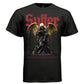 Suffer black drip gold angel wings scars battles soul quiet strength faith tee Project Hood