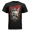 light in darkness graffiti angel oversized faith tee Project Hood