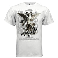 ram horn bowman angel black-and-white graphic streetwear Project Hood