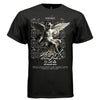 urban guardian angel ram horns bow arrow celestial graphic tee Project Hood