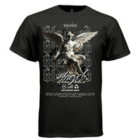 urban guardian angel ram horns bow arrow celestial graphic tee Project Hood