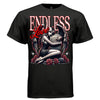 Love and loss angel graphic t-shirt oversized fit ring-spun cotton DTG print Project Hood