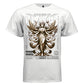 Multi-armed winged goddess in gold sepia tones may you be blessed graphic tee Project Hood