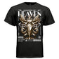 Gold angel multi-arm design faith inspired oversized DTG cotton tee Project Hood