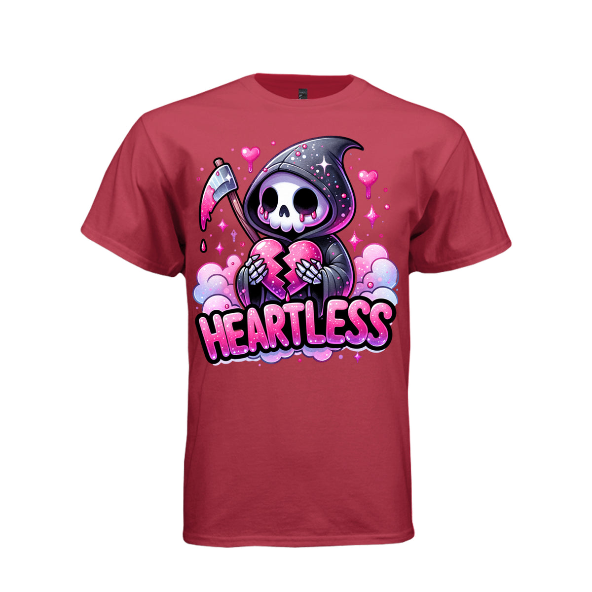 Candy Reaper Cartoon Reaper Unisex Streetwear Tee - 485