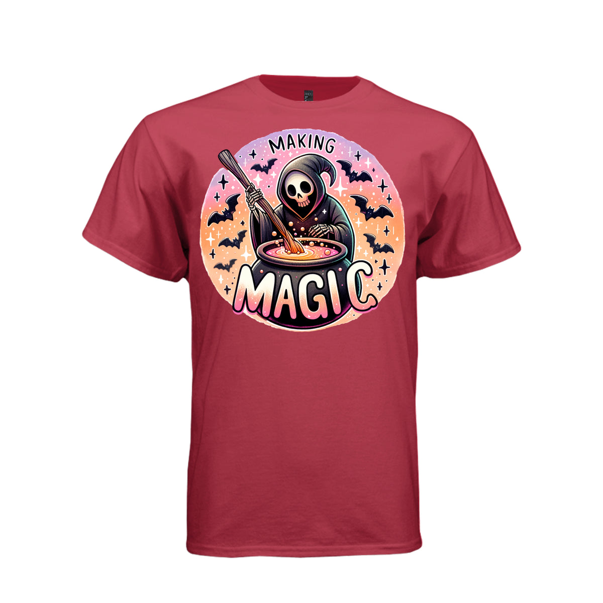 Candy Reaper Cartoon Reaper Unisex Streetwear Tee - 525