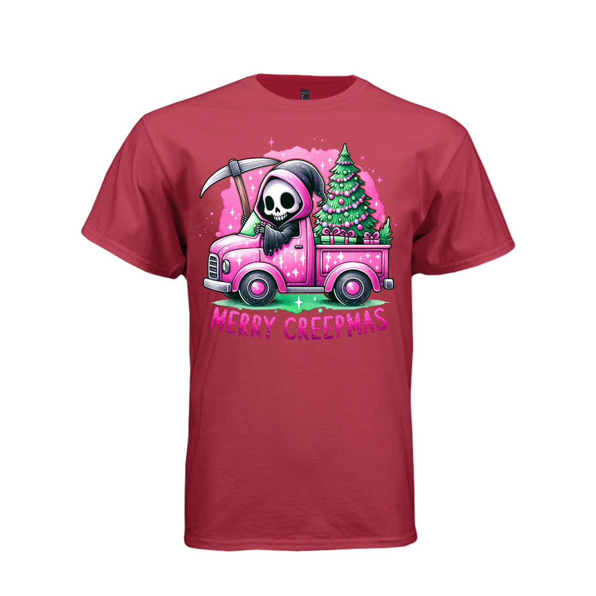 Candy Reaper Cartoon Reaper Unisex Streetwear Tee - 529