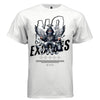 NO EXCUSES Hooded Angel Money Hustle Oversized Streetwear T-Shirt | Project Hood 105 - Project Hood