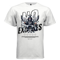 NO EXCUSES Hooded Angel Money Hustle Oversized Streetwear T-Shirt | Project Hood 105 - Project Hood