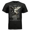 NO MORE WAR Worldwide Blessed Dual-Wing Angel Oversized Streetwear T-Shirt | Project Hood 195 - Project Hood