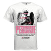 PENSIVE FIGURE Pink Censored Angel Rose Dark Wings Oversized Streetwear T-Shirt | Project Hood [132] - Project Hood