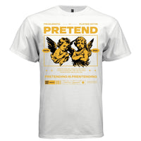 PRETEND Problematic Cherubs Graphic T-Shirt | Ironic Streetwear | Playing Victim | Project Hood | 55 - Project Hood