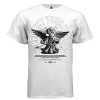 Protect Your Peace Cherub Bow Arrow Graphic Tee | Project Hood 77 - Project Hood