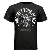 Protect Your Peace Cherub Bow Arrow Graphic Tee | Project Hood 77 - Project Hood