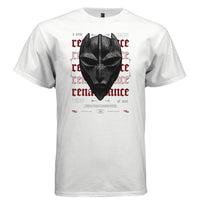 RENAISSANCE OF WAR Warrior Mask Graphic T-Shirt | Unisex Streetwear 211 - Project Hood