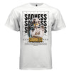 SADNESS Broken Cherub X Eyes Emotional Angel Oversized Streetwear T-Shirt | Project Hood 183 - Project Hood
